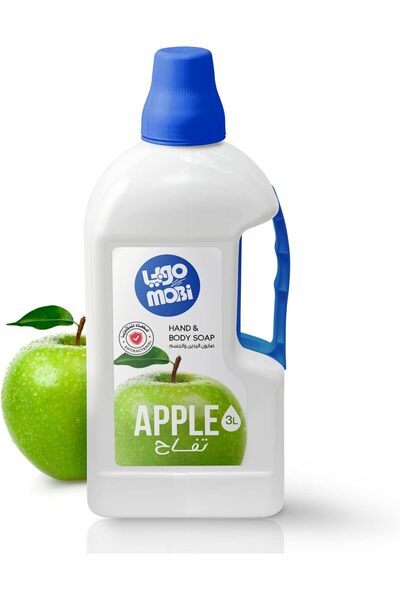 MOBI Liquid Hand Soap by Mobi, Apple Scent, 3 Liters