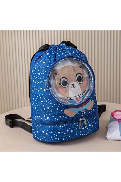 GlassySKY Geantă de înot, rucsac drăguț PLAJĂ - MARE - PISCINĂ - SPORT (cu co...