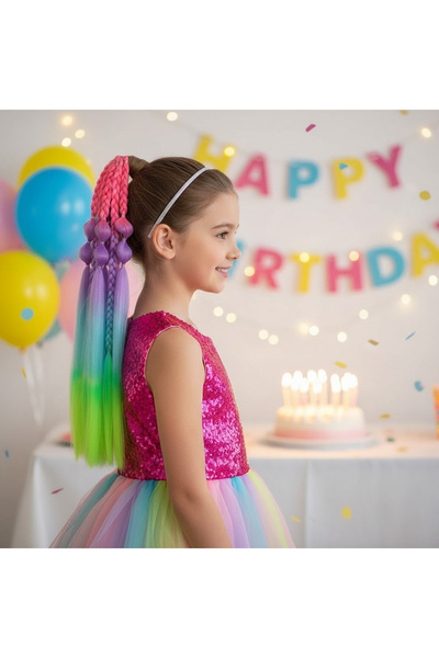 BilfolD Bn وذيل حصان مرن مضفر مسطح / ACM15