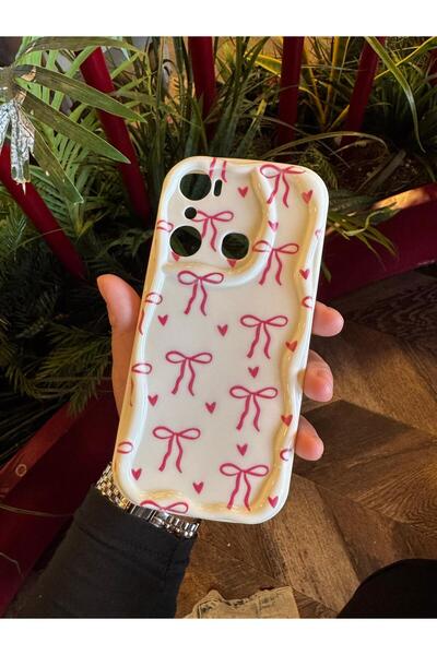 KILIF STORE Infinix Hot 20I Pink Bow Phone Case