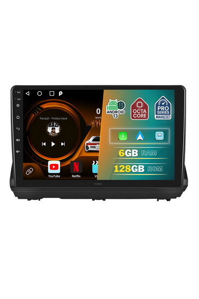 MaxTech Navigatie Dacia Logan 3 / Duster 2 / Sandero 3 (2021-Prezent) dedicata, 6 GB Ram 128 GB Rom OctaCore