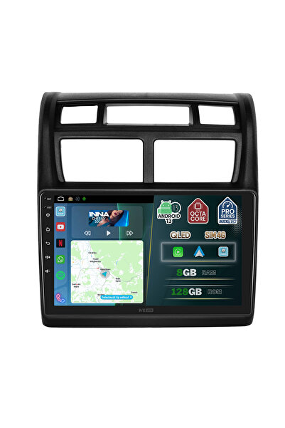 MaxTech Navigatie KIA Sportage 2007-2013 dedicata, 8 GB Ram 128 GB Rom OctaCore, Carplay & Android auto