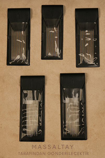 Massaltay Sosyete Dikiş İğnesi 20’li Set – Dayanıklı İnce El Dikiş İğnesi, Dikiş ve El Sanatları İçin