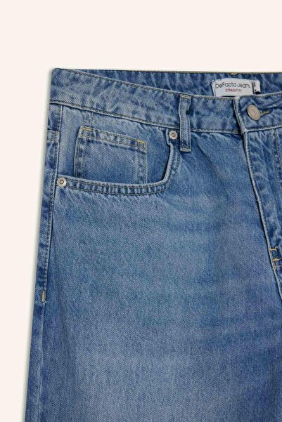 DeFacto Straight Fit Straight Leg Jeans G1292Ax25Au