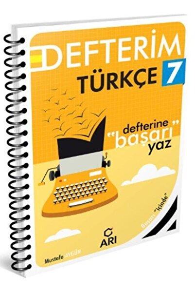 Ankara Kitap Merkezi 7. Sınıf Türkçe Akıllı Defteri Arı Yayıncılık