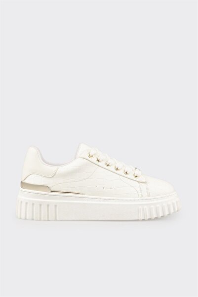 Elle Shoes Beyaz Kadın Spor Ayakkabı