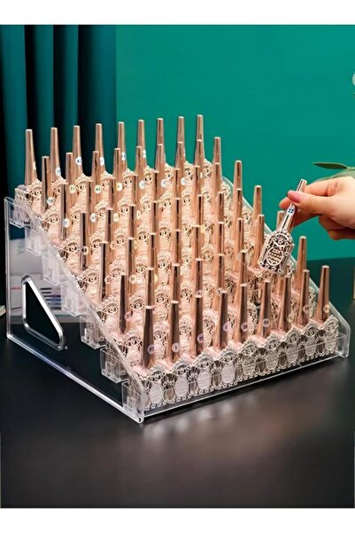 fun zone 7-layer Clear Nail Polish Display Holder