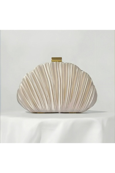 RED VELVET Oyster Model Satin Stylish Bag