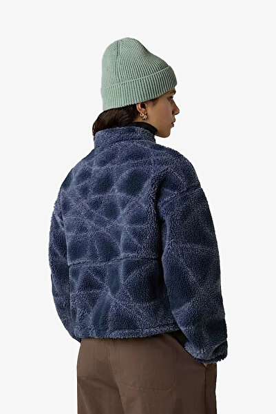 THE NORTH FACE Extreme Pile Fz 2 -Print Women's Navy Blue Fleece Nf0A8D5Xd3O1