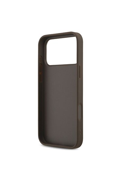 REDz Accessories Guess Case for iPhone 17 Pro Max, PU 4G Classic, GUHCP17XG4GFBR, Brown