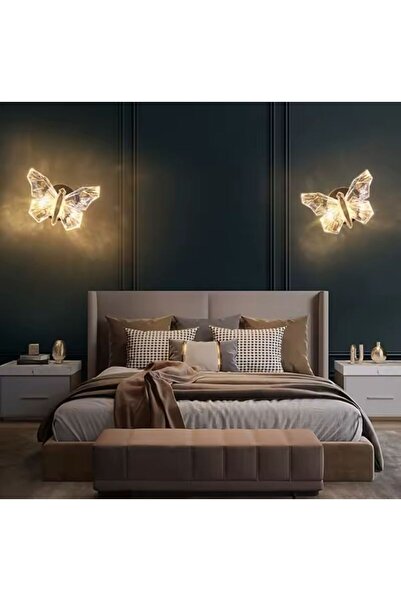 Lumini de Poveste Aplica LED 11W Butterfly Glow Gold (Aurie)