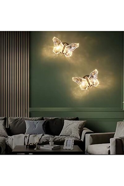Lumini de Poveste Aplica LED 11W Butterfly Glow Gold (Aurie)