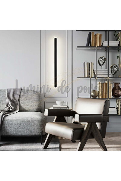 Lumini de Poveste LED Wall Lamp 48W Mini Tube Black (Black)