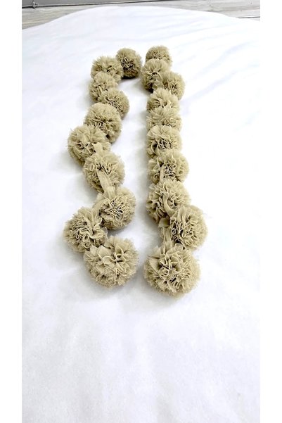 Bila Baby Stqueen Tulle Mini Pompon Beige (Stone)