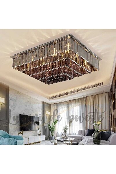 Lumini de Poveste Black Diamond 40 Square Ceiling Light