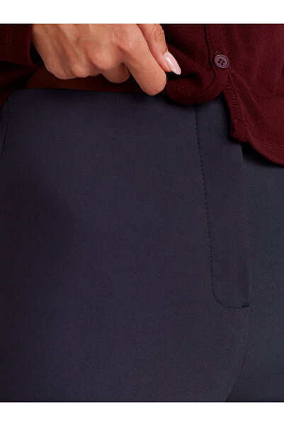 Dilvin 72184 Yüksek Bel Çan Paça Pantolon-Lacivert