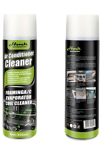 HMK رغوة منظفة داخلية لمكيف السيارة تنظف غبار وبقع مكيف الهواء داخل السيارة