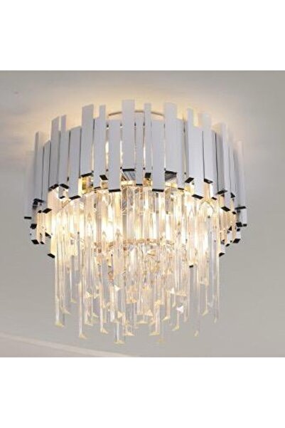 Lumini de Poveste Plafoniera Scaly Silver 300