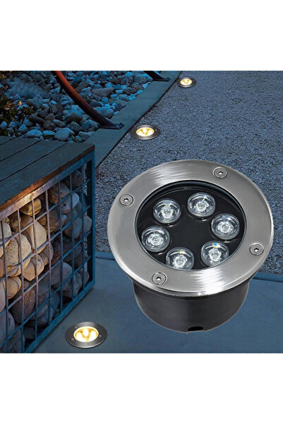 Lumini de Poveste Spot LED Exterior 6W Pardoseala Incastrabil, Cald