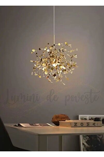 Lumini de Poveste Pendul LED Diva Gold