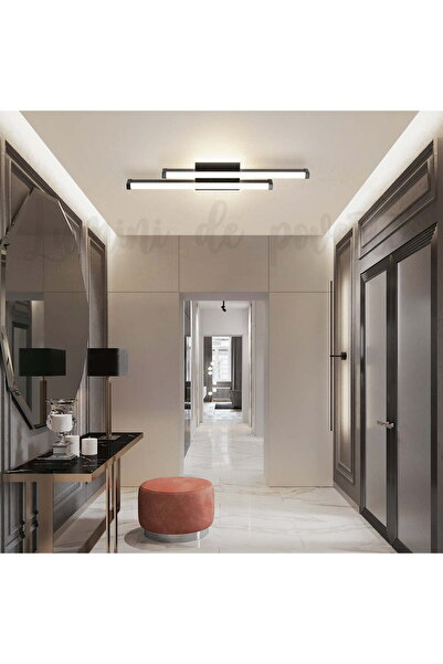 Lumini de Poveste Aplica LED 44W Lines Negru