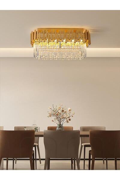 Lumini de Poveste Plafoniera Scaly Gold 75x30