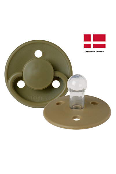Mininor Silicone Pacifier 12+ Months - Moss Green