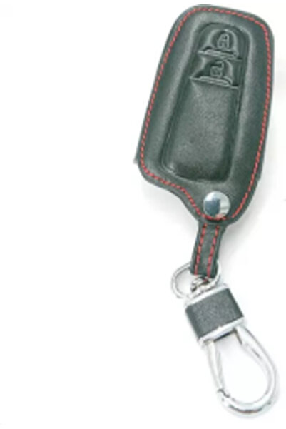 Vtk Husă cheie din piele pentru Toyota Camry CHR Corolla RAV 4 Avalon Land Cruiser Prado Prius 2 butoane