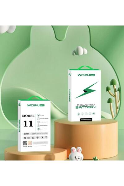 WOPUTECH İPHONE 11 İLE UYUMLUDUR ORJİNAL MAH VE AMPER