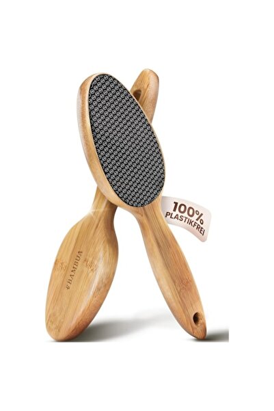 Bambua Pila pentru calcaie, BAMBUA, maro/negru