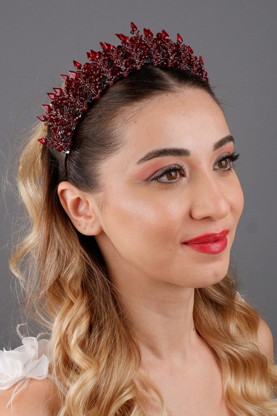 Limelia Dahlia Elegantă Coroană de cristal pentru mireasă Rochie de seară Log...