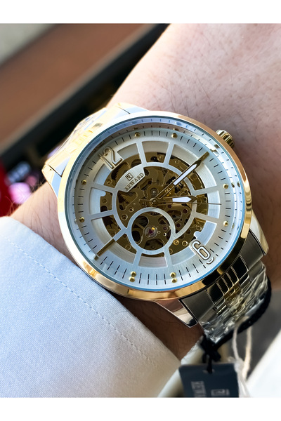 Reward Original Automatic Men Wristwatch Waterproof Steel Case Band