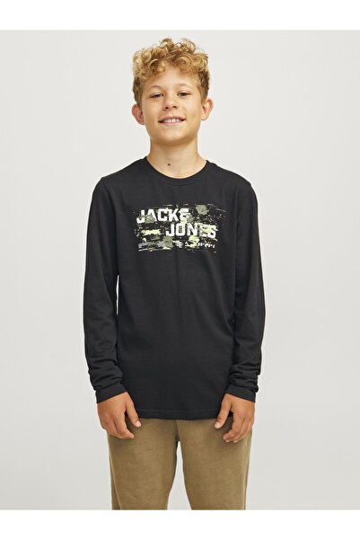 Jack & Jones Langarm-T-Shirt Logo Langarm-T-Shirt Mini