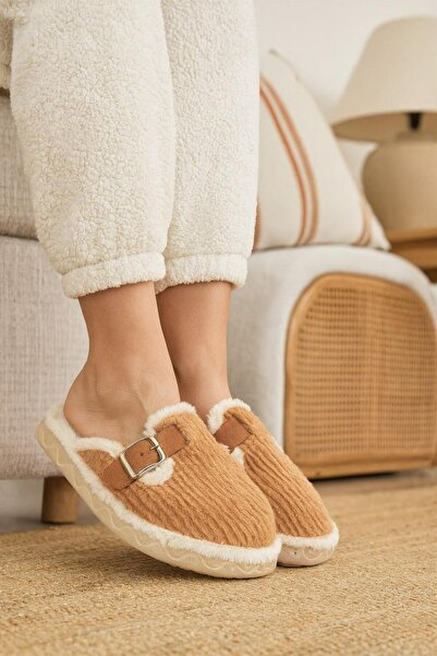 Peta Comfortable Winter Women's Slippers House Slippers Gift Dowry Slippers Guest Slippers