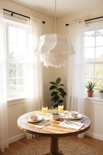 PearlHome Modern Eva Beyaz ROME Tasarım Sarkıt Avize