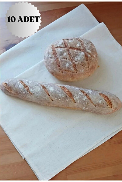 mihriban Ekmek Mayalama Pasta Bezi Hamur Mayalanmasında Kullanılabilen Çok Amaçlı Örtü 50x70 cm (10 Adet)