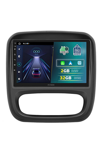 MaxTech Navigație dedicată pentru Renault Trafic 3 (2014-2022) / Opel Vivaro B (2015-2019), 2 GB RAM, 32 GB ROM