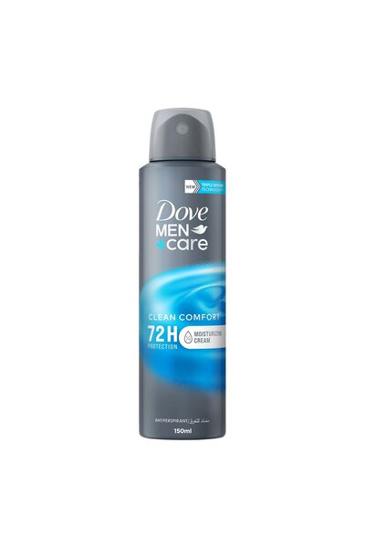 Dove Clean Comfort Men + Care Anti-Perspirant Spray 150 ml