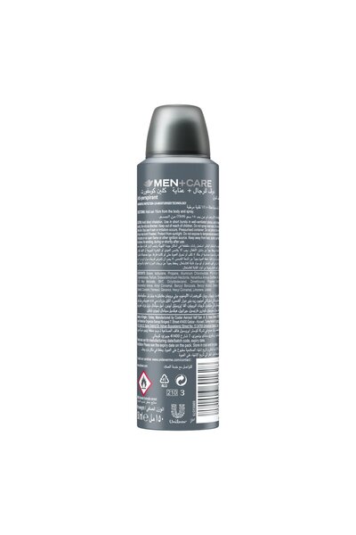Dove Clean Comfort Men + Care Anti-Perspirant Spray 150 ml