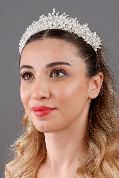 ESPEREST Margo Coroană de mireasă cu pietre de cristal strălucitoare, nuntă, ...