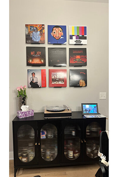 SORA DESIGN Duvar Tipi Plak Askısı Plak Tutucu ve Sergileme Aparatı 1 Adet