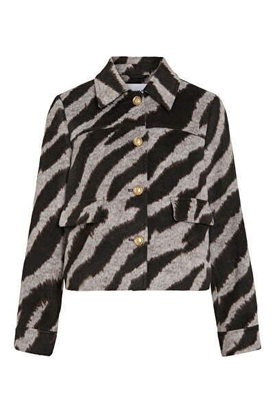 VILA Kurzjacke Animalprint