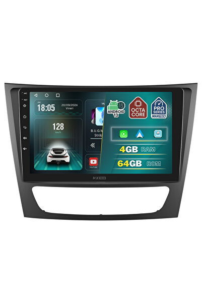 MaxTech Navigatie Mercedes E-Class W211 / CLS W219 ( 2004-2009 ) dedicata, 4 GB Ram 64 GB Rom OctaCore