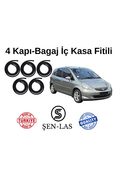 Şen-las Kauçuk Market Honda Jazz (2001-2007) Şen-Las 4 Kapı + Bagaj Fitili ŞL...