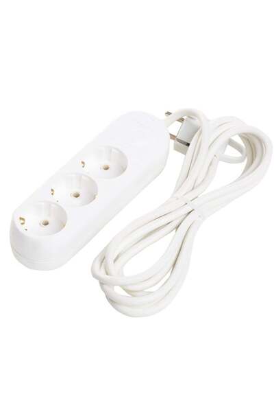 SMT SECURITY Professional Spy Microphone with NanoSIM - Integrated in a Classic 220V Triple Extension Cord
