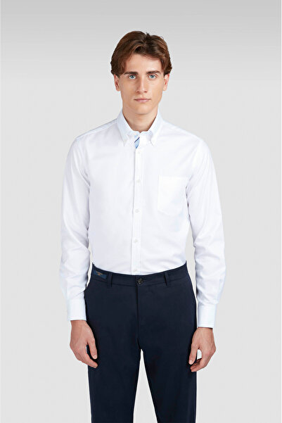 PAUL&SHARK Cămașă bărbătească din bumbac țesut