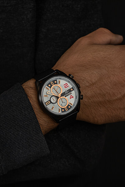 G Sport POLO Luxury Men's Wristwatch with Straw Magnet Strap (Fits Any Wrist)