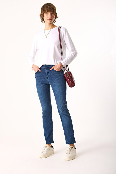 VENA Gabriel Blue Black Straight Fit Jean Pants (Tm)-Blue Black