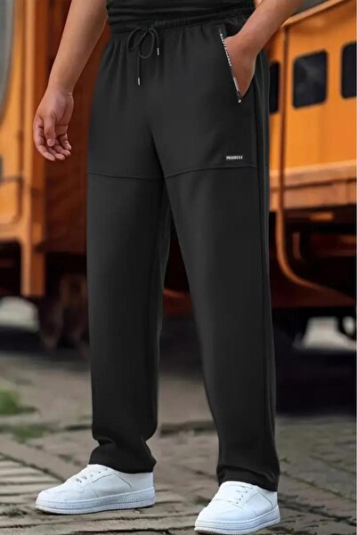 Oksit Progress Zipper Detailed Men's Running Exercise Gym Sweatpants