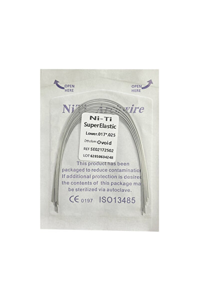 Choice18 17x25 Lower 10pcs/Pack AG Dental Orthodontic Arch Wires NITI Round /...